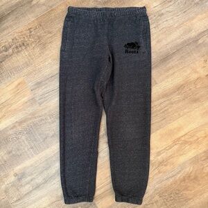 Roots Charcoal Joggers Men’s S Sweatpants Lounge Drawstring Salt Pepper Canada